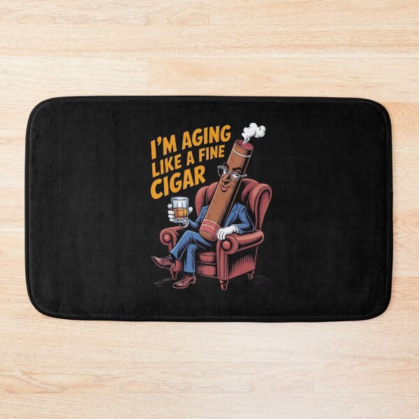 Item preview, I'm Aging Like A Fine Cigar Funny Fathers Day Dad Idea Adult T-Shirt designed and sold by Martysstore.