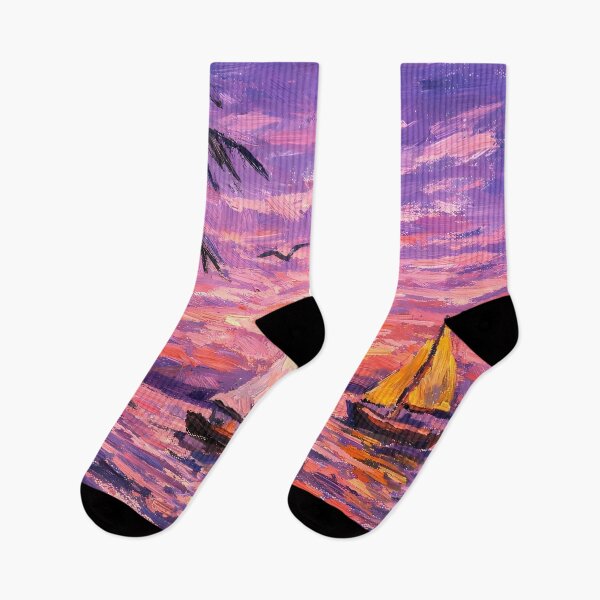 Item preview, Sailboats at Sunset designed and sold by cuprum.
