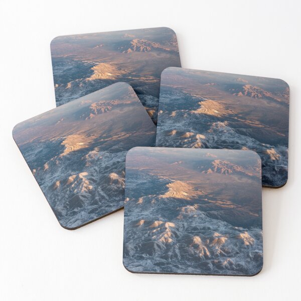 Item preview, Slow Sunrise Over the High Desert - Mojave With a Dusting of Snow designed and sold by Georgia Mizuleva.