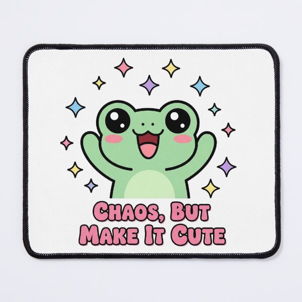 Item preview, Chaos But Make It Cute - Funny Frog designed and sold by artaipix.
