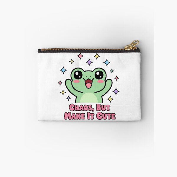Item preview, Chaos But Make It Cute - Funny Frog designed and sold by artaipix.