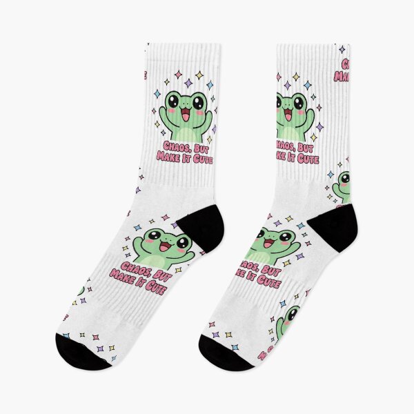 Item preview, Chaos But Make It Cute - Funny Frog designed and sold by artaipix.