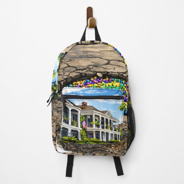 Item preview, New Orleans Potholes Filled with Mardi Gras Beads | Louisiana Street Art designed and sold by Boot Culture.