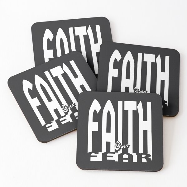 Item preview, Faith over fear| Minimal Christian Typographic Negative space 2 Timothy 1:7 Bible Verse art | White designed and sold by ZechJohnRB.