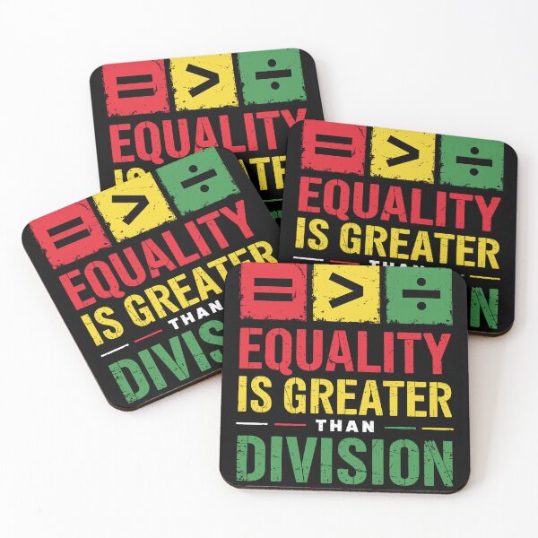 Item preview, Equality is Greater Than Division Black History Month 100 Years of Black History Men Women African American designed and sold by MrDesing10 ⭐⭐⭐⭐⭐.