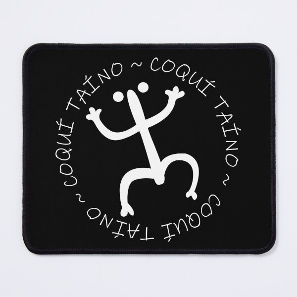 Item preview, Taino Coqui Puerto Rico Tainos Symbols White designed and sold by byDarling.