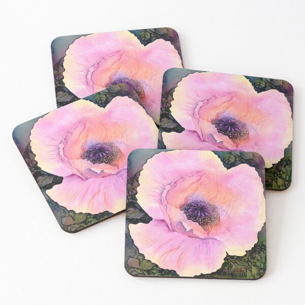 Item preview, Anita Law - Flouncy Pink Poppy designed and sold by AnitaLawDesigns.