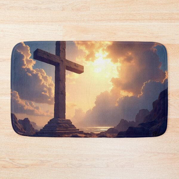 Item preview, Weathered Wooden Cross - Faith Home Decor designed and sold by Pastor Reeves Studio.