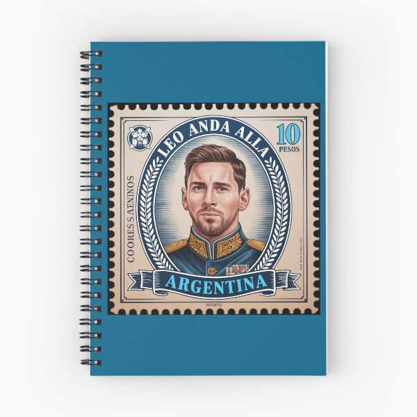 Item preview, Vintage Argentine Football Legend - Retro Postage Stamp Art designed and sold by Italian Ink Studio.