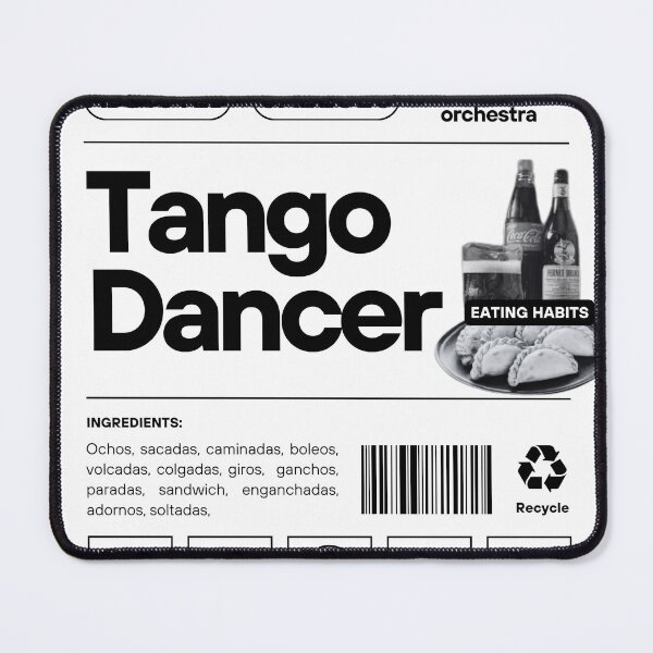 Item preview, 100% tango dancer designed and sold by LaMilonga.