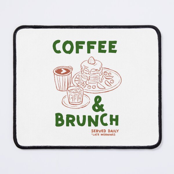 Item preview, Coffee and Brunch Cozy Weekend Cafe Vibes designed and sold by CleanDecor.