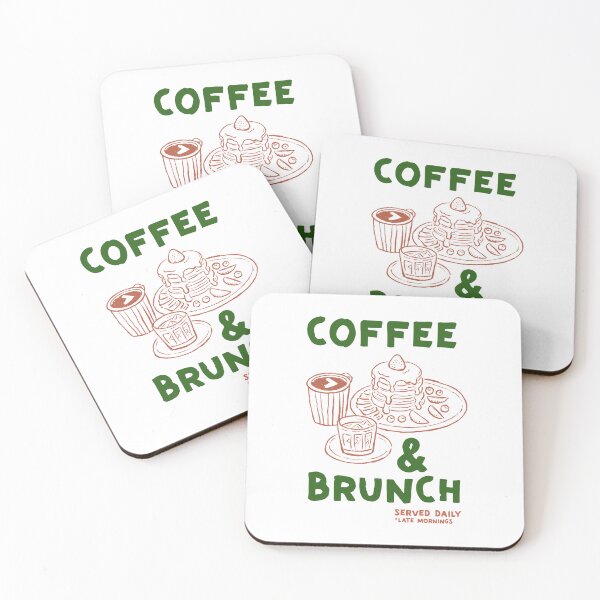 Item preview, Coffee and Brunch Cozy Weekend Cafe Vibes designed and sold by CleanDecor.