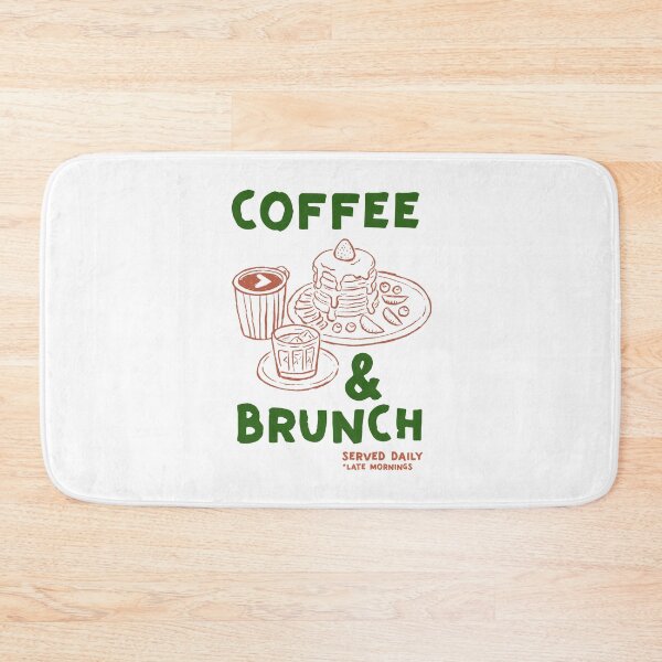 Item preview, Coffee and Brunch Cozy Weekend Cafe Vibes designed and sold by CleanDecor.