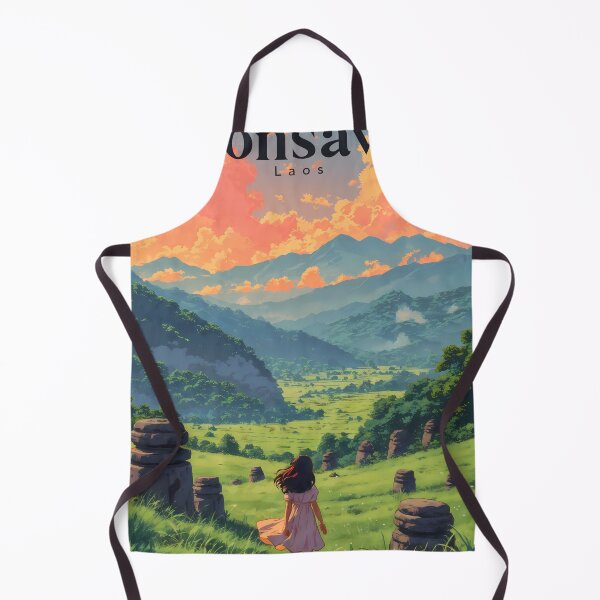 Item preview, Mysterious Echoes of the Plain of Jars - 90s Vintage Anime Scenery designed and sold by JacksoonLester.