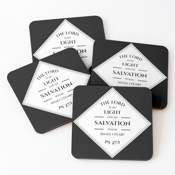 Item preview, Psalm 27:1 Light and Salvation designed and sold by Clothed in Scripture.