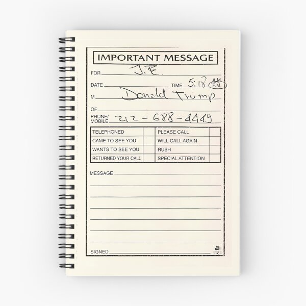 Item preview, Epstein Phone Log - Trump designed and sold by Thelittlelord.