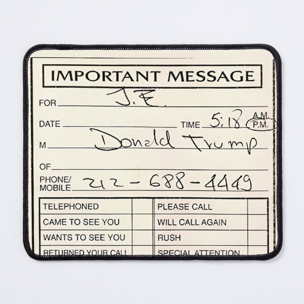 Item preview, Epstein Phone Log - Trump designed and sold by Thelittlelord.