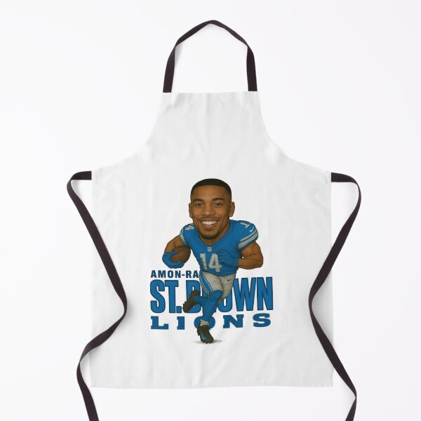 Item preview, Amon-Ra St. Brown Lions #14 Caricature Art designed and sold by TheArtOfCar.
