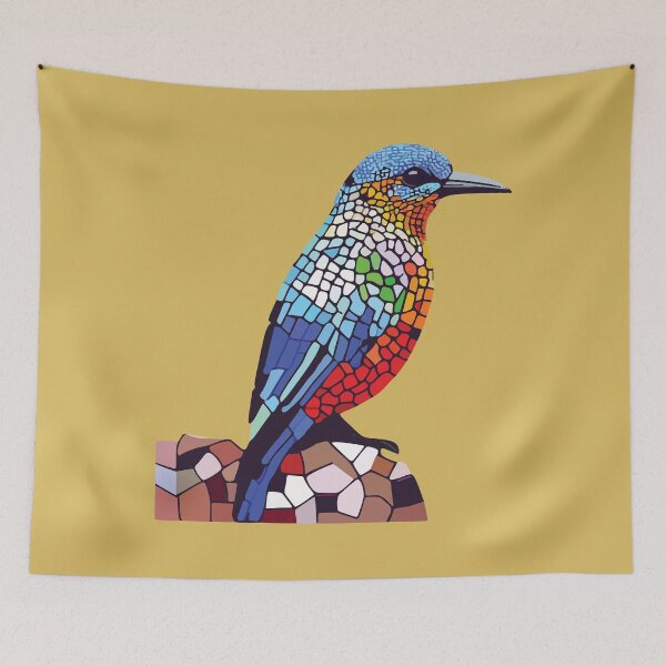 Item preview, Hummingbird mosaic designed and sold by designmari.