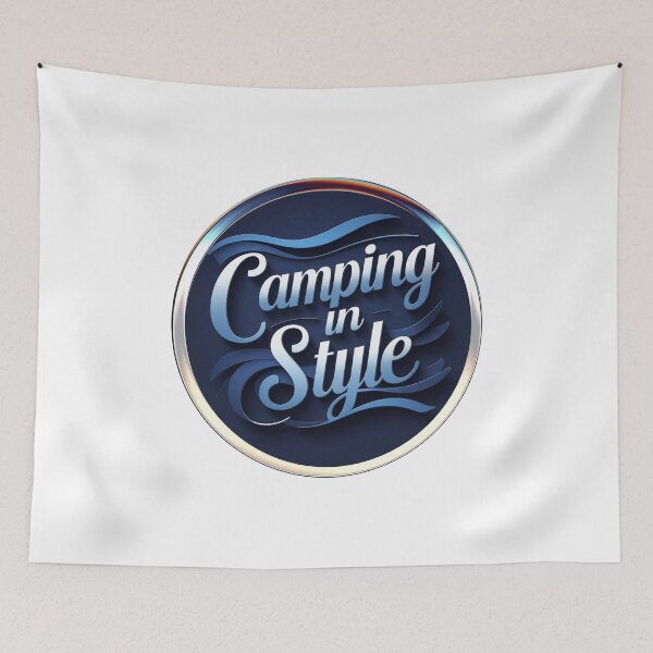 Item preview, Camping in Style T Shirt, Camping in Style Shirt, Camping in Style Apparel, Camping in Style Phone Case, Camping in Style Gifts, Camping in Style Tote Bag, Camping in Style Mug, Camping in Style designed and sold by happiness1000.