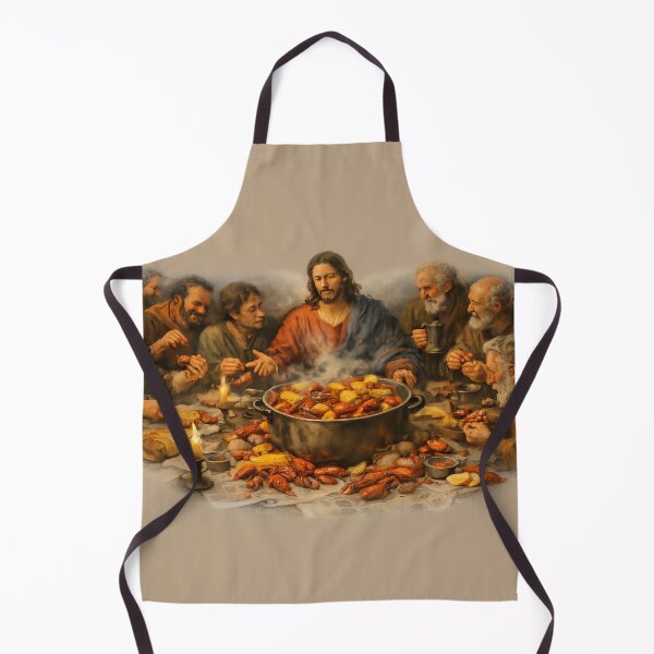 Item preview, The Crawfish Supper – Southern Food Art Parody designed and sold by Boot Culture.