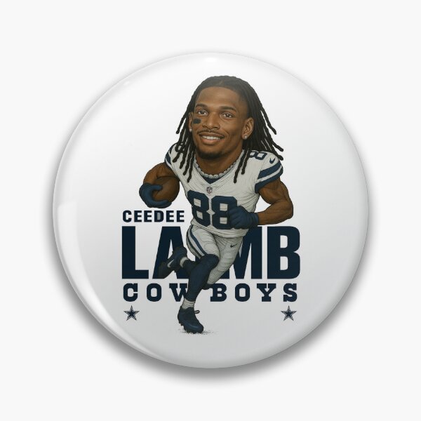 Item preview, CeeDee Lamb Cowboys #88 Caricature Art designed and sold by TheArtOfCar.