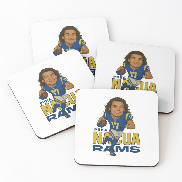 Item preview, Puka Nacua Rams #17 Caricature Art designed and sold by TheArtOfCar.