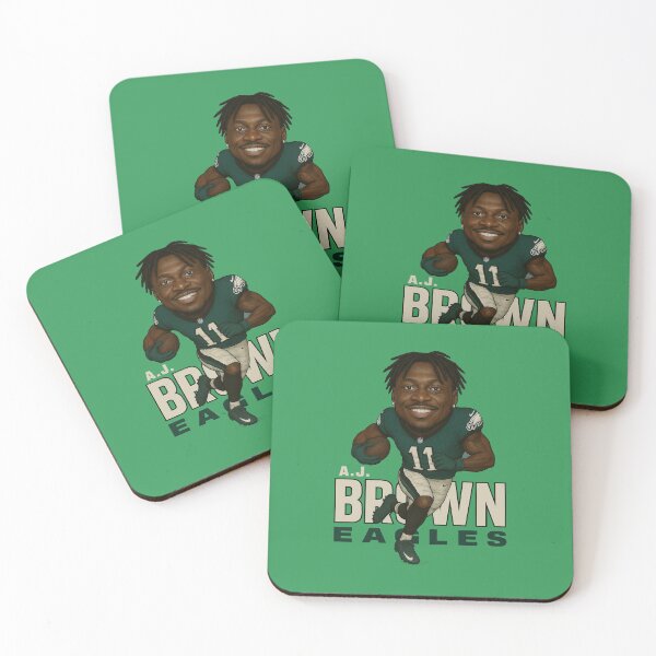 Item preview, AJ Brown Eagles #11 Caricature Art designed and sold by TheArtOfCar.