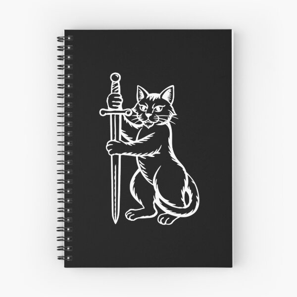 Item preview, Cat Holding Sword designed and sold by SignumShop.