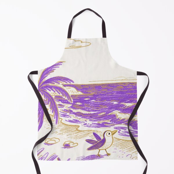 Item preview, Serene Purple Paradise Tropical Beach designed and sold by zzz888.