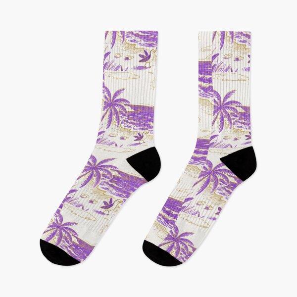 Item preview, Serene Purple Paradise Tropical Beach designed and sold by zzz888.