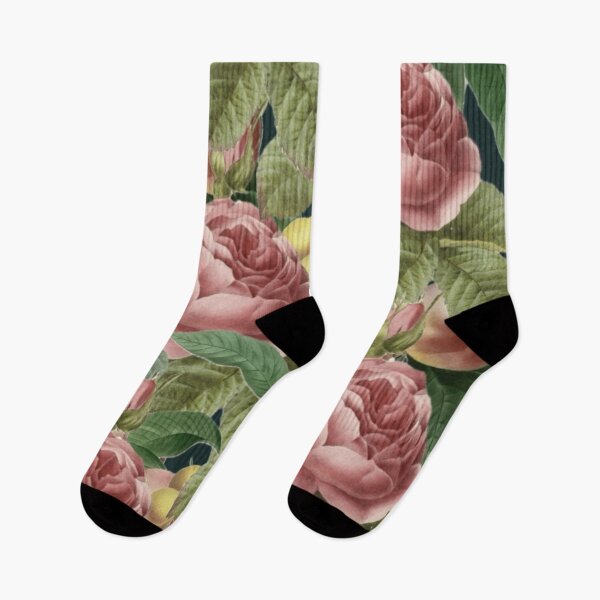 Item preview,  Vintage Plums and Roses Floral Digital Faux Decoupage Collage designed and sold by Licorice Moon.