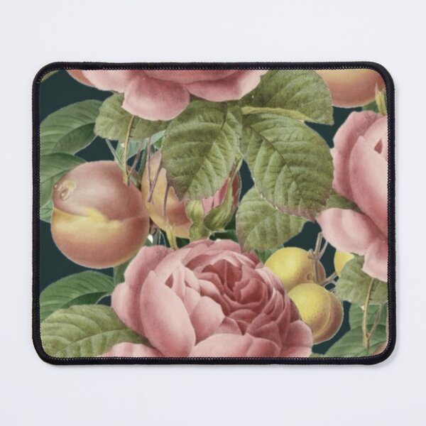 Item preview,  Vintage Plums and Roses Floral Digital Faux Decoupage Collage designed and sold by Licorice Moon.