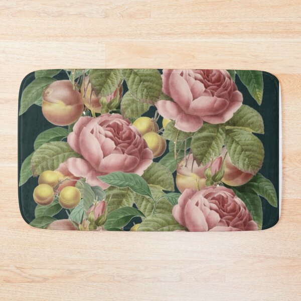 Item preview,  Vintage Plums and Roses Floral Digital Faux Decoupage Collage designed and sold by Licorice Moon.