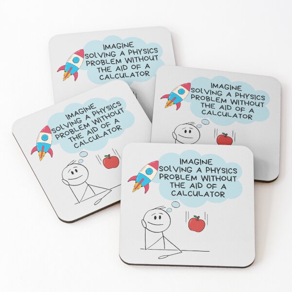Item preview, Amusing Solving a Physics Problem Cartoon. designed and sold by MPC-Mince-Pies.