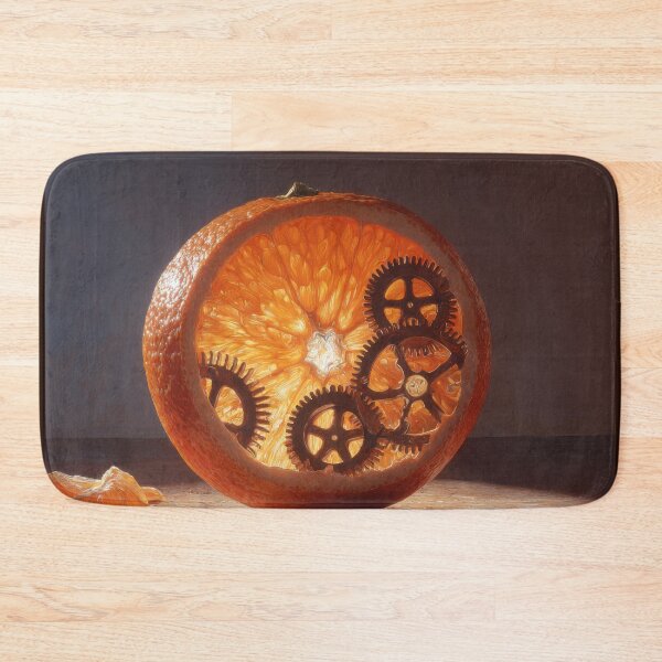 Item preview, Mechanical Orange with Gears designed and sold by Shannon Hilson.