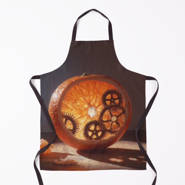 Item preview, Mechanical Orange with Gears designed and sold by Shannon Hilson.