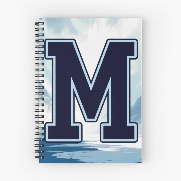 Item preview, Navy Blue Letter M – Initial Monogram for Boys designed and sold by roxysnextgenart.