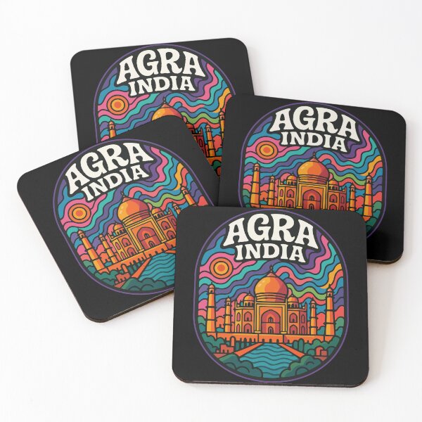 Item preview, Agra Taj Mahal India Trippy designed and sold by TomFrontierArt.