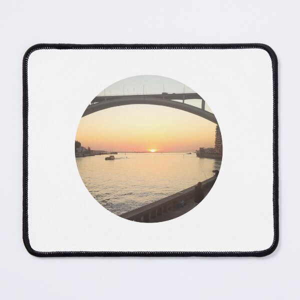 Item preview, Last Bridge to the Ocean – Porto Sunset Circle designed and sold by LiekeShop.