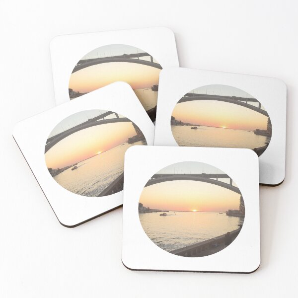 Item preview, Last Bridge to the Ocean – Porto Sunset Circle designed and sold by LiekeShop.
