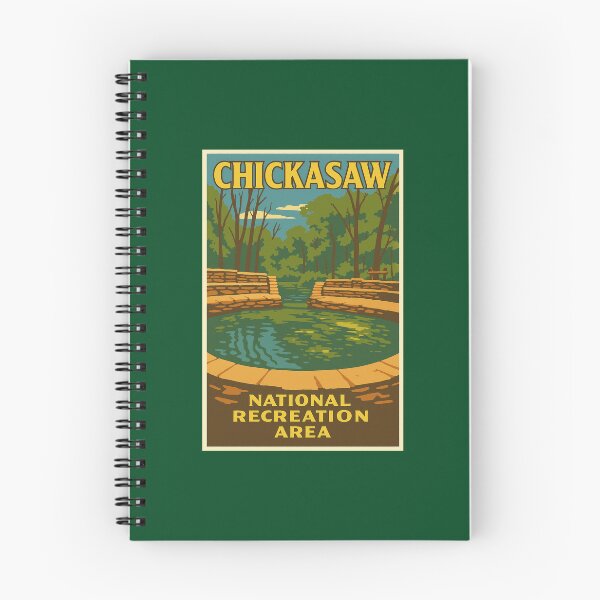 Item preview, Chickasaw National Recreation Area  designed and sold by Broken Antler Designs .