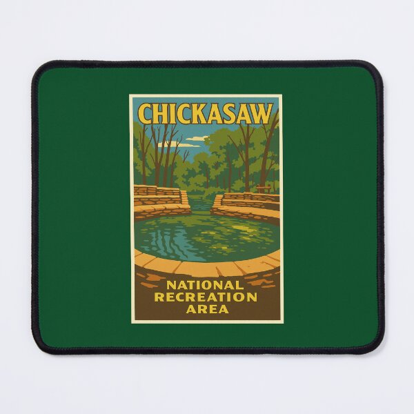 Item preview, Chickasaw National Recreation Area  designed and sold by Broken Antler Designs .