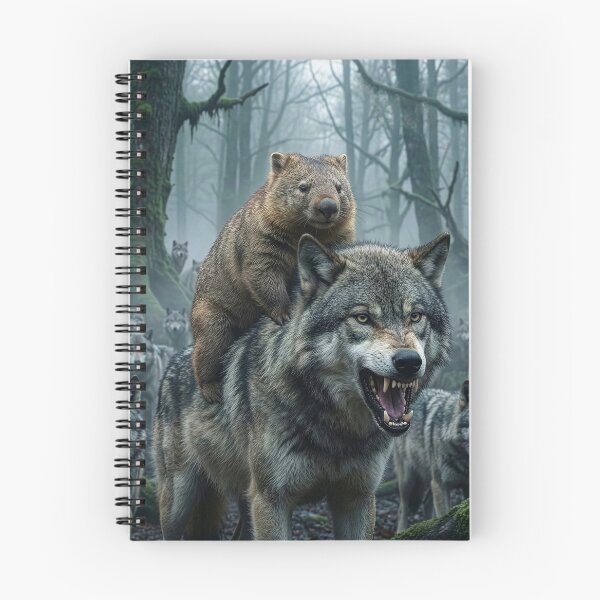 Item preview, Wombat Wolf King designed and sold by Tridentulus.