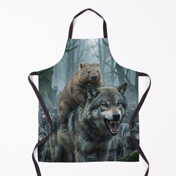Item preview, Wombat Wolf King designed and sold by Tridentulus.