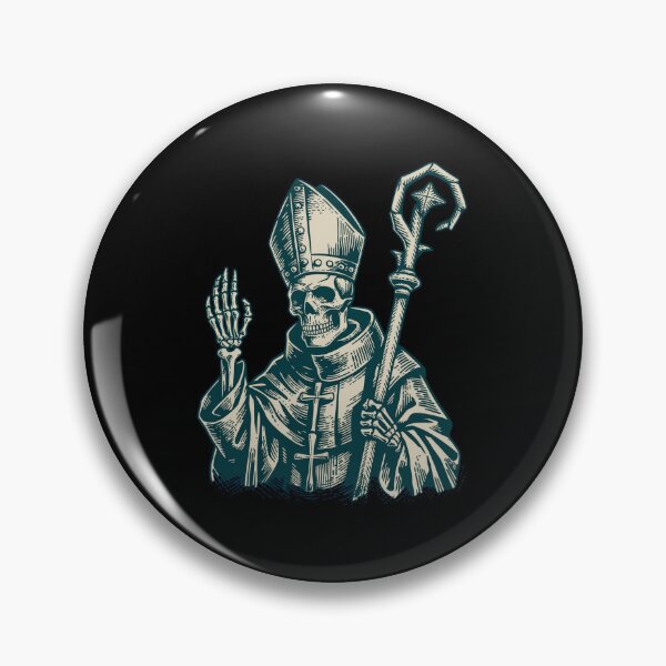 Item preview, Skeleton Bishop Pray designed and sold by SignumShop.