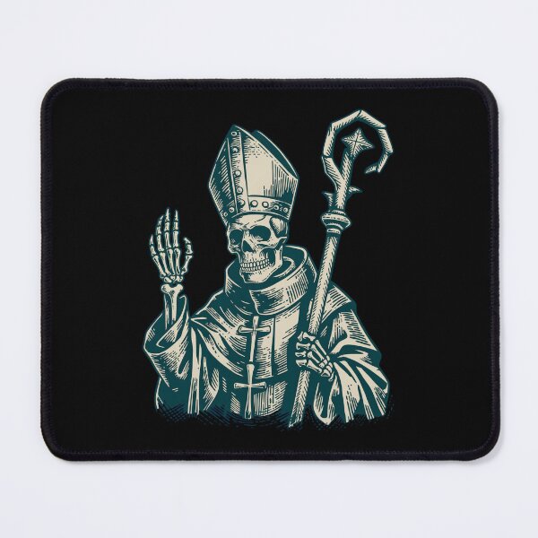 Item preview, Skeleton Bishop Pray designed and sold by SignumShop.