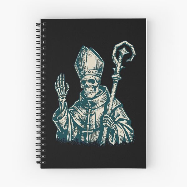 Item preview, Skeleton Bishop Pray designed and sold by SignumShop.