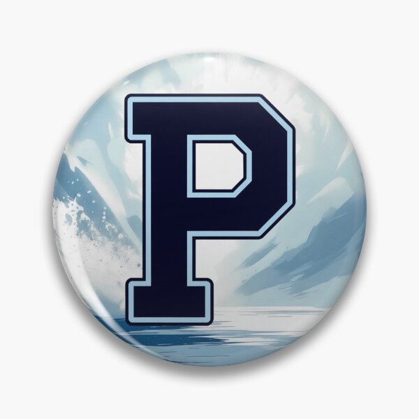 Item preview, Navy Blue Letter P – Initial Monogram for Boys designed and sold by roxysnextgenart.