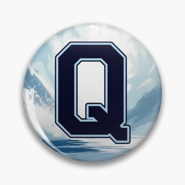 Artikelvorschau, Marineblauer Buchstabe Q – Initialmonogramm für Jungen entworfen und verkauft von roxysnextgenart.